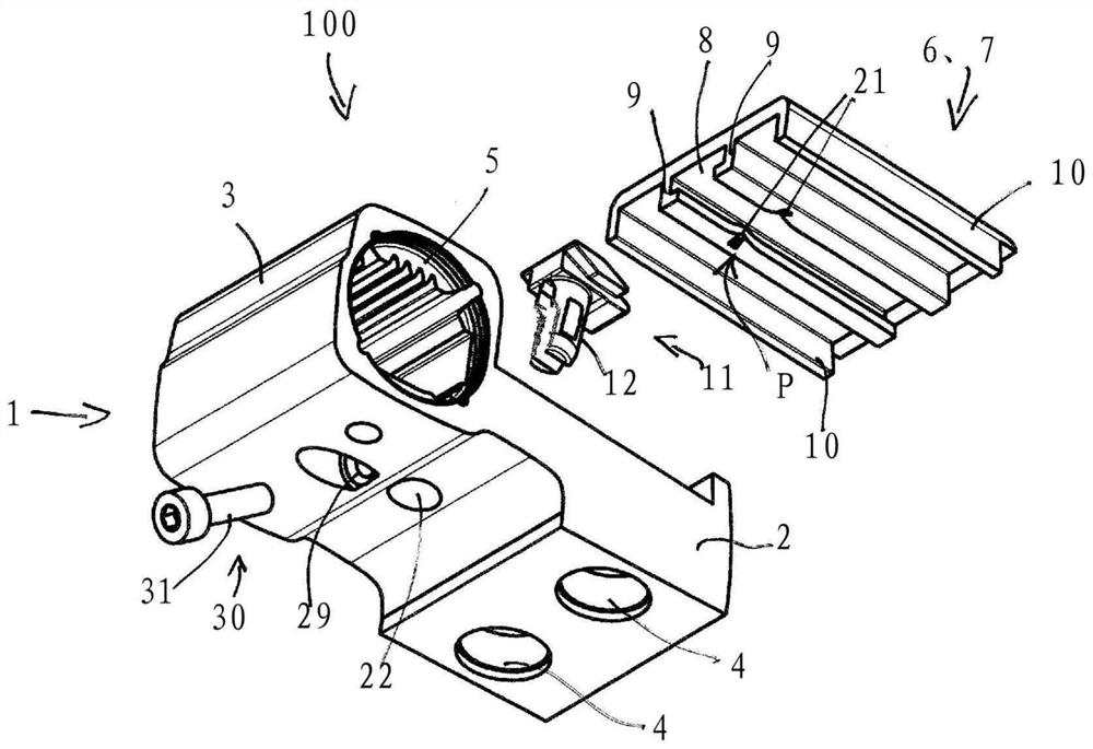 Hinge element of a hinge