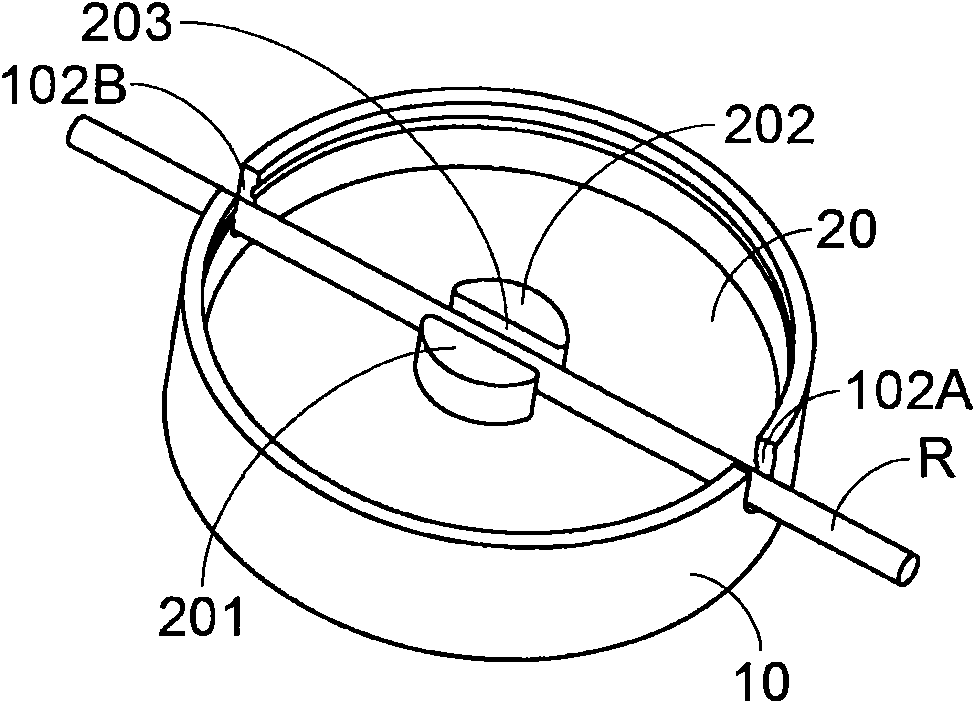 Cable tidying device