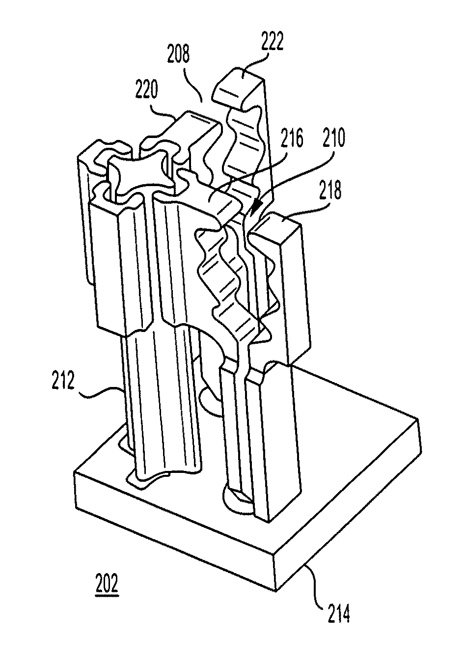 Frequency-scaled ultra-wide spectrum element