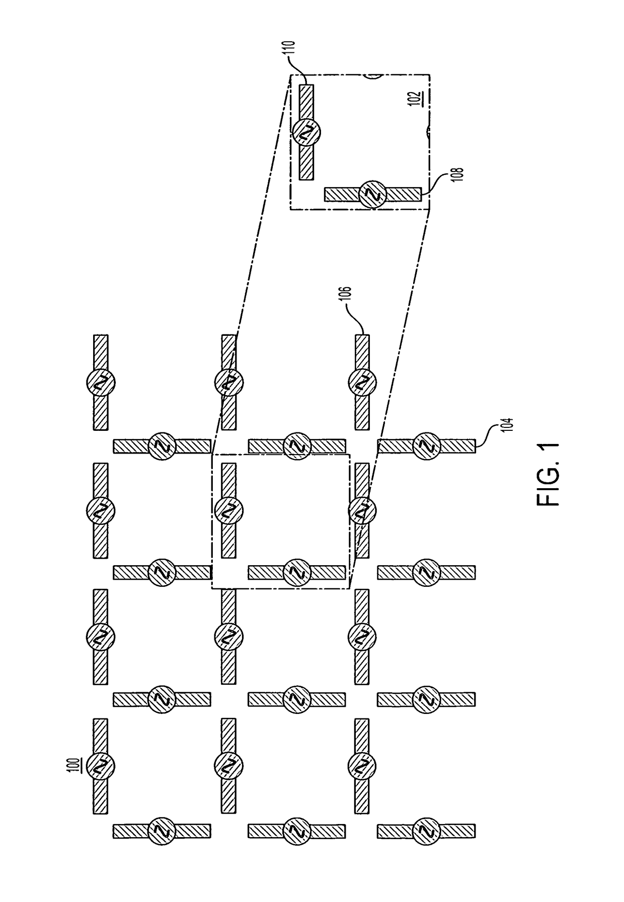 Frequency-scaled ultra-wide spectrum element