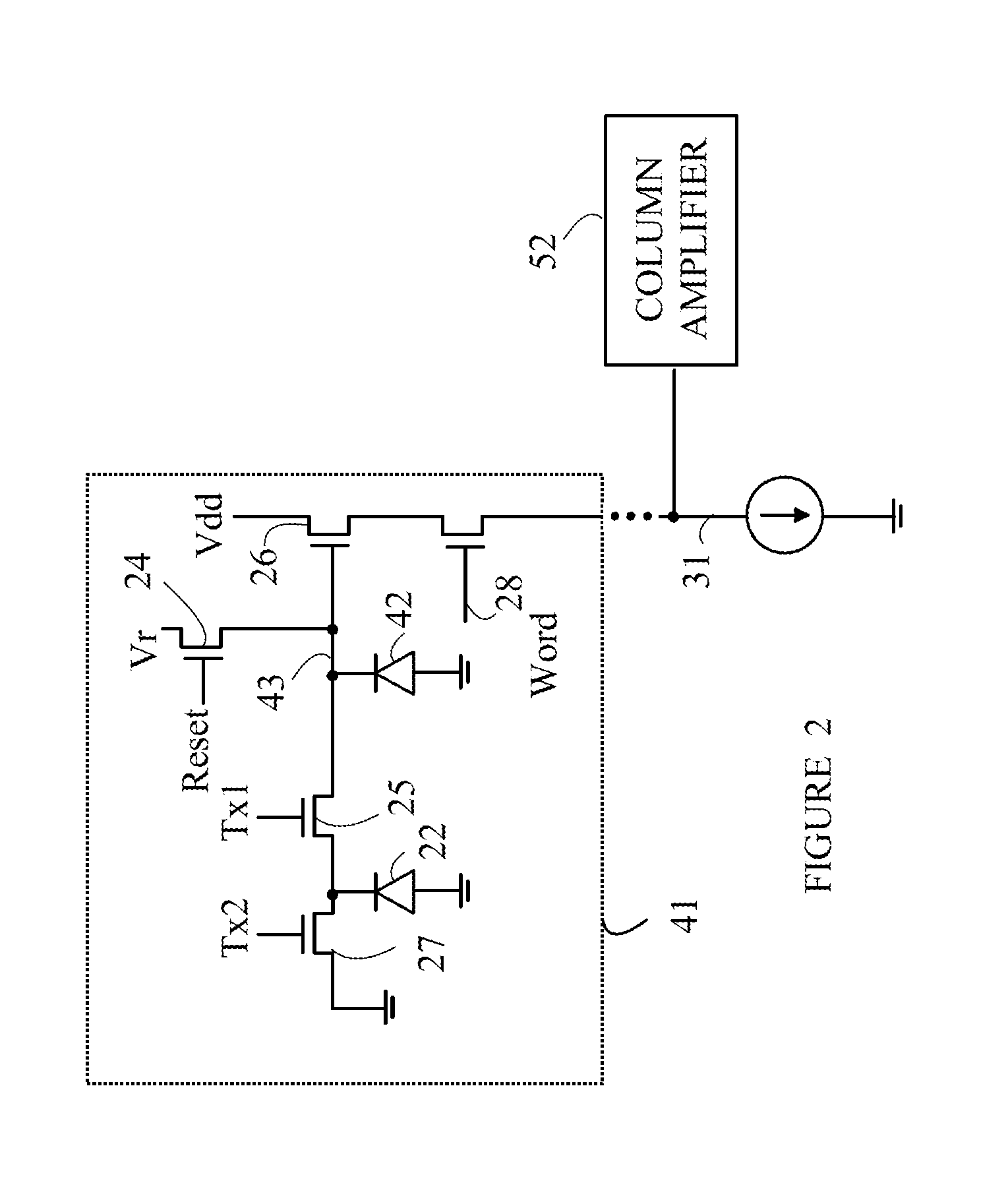 Imaging Array with Improved Dynamic Range Utilizing Parasitic Photodiodes