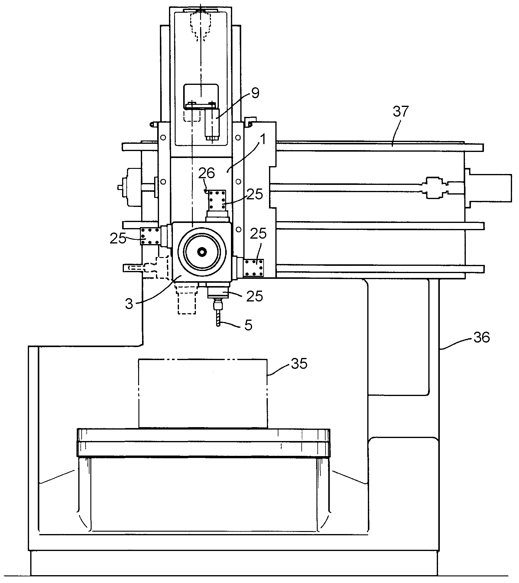 Composite processing machine