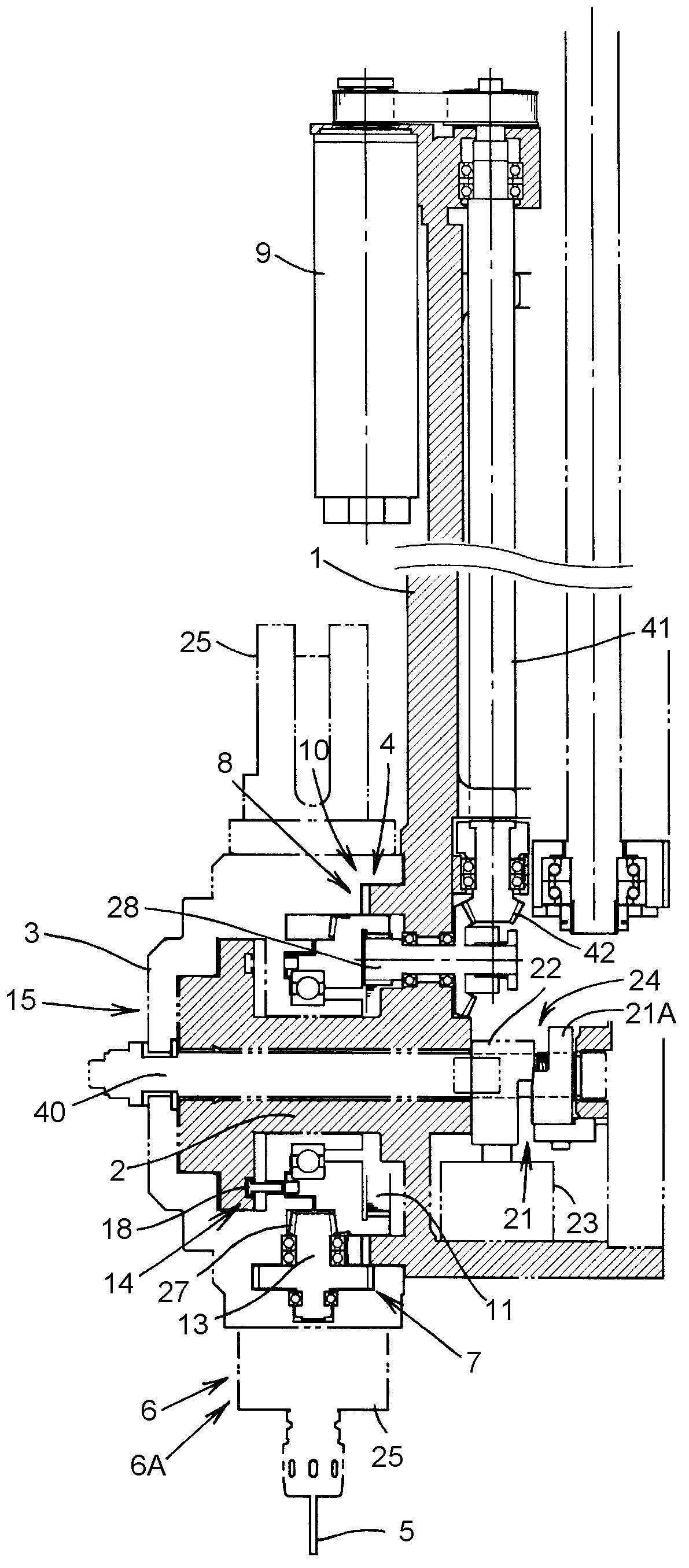 Composite processing machine