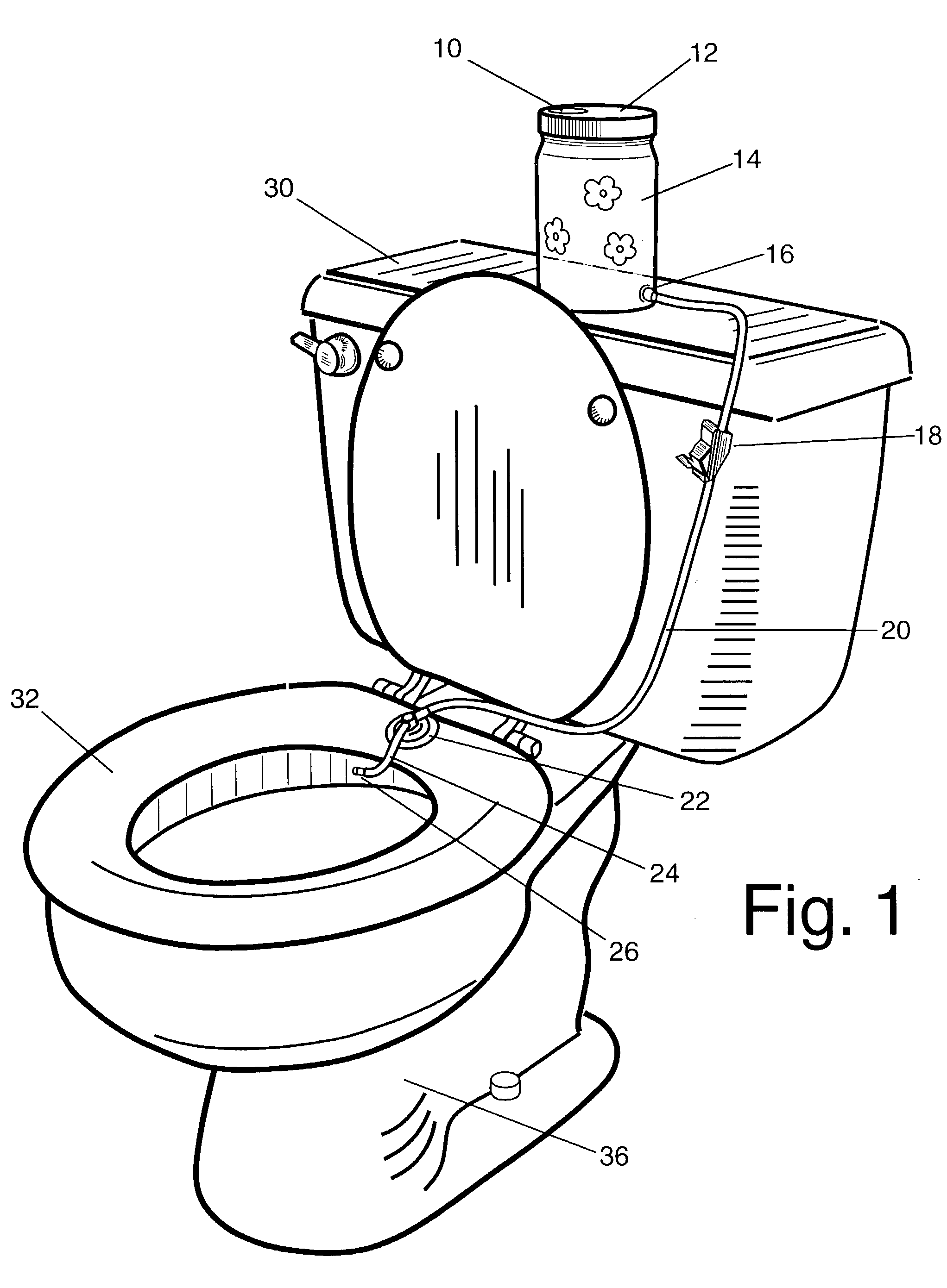 Portable gravity-flow simple bidet attachment