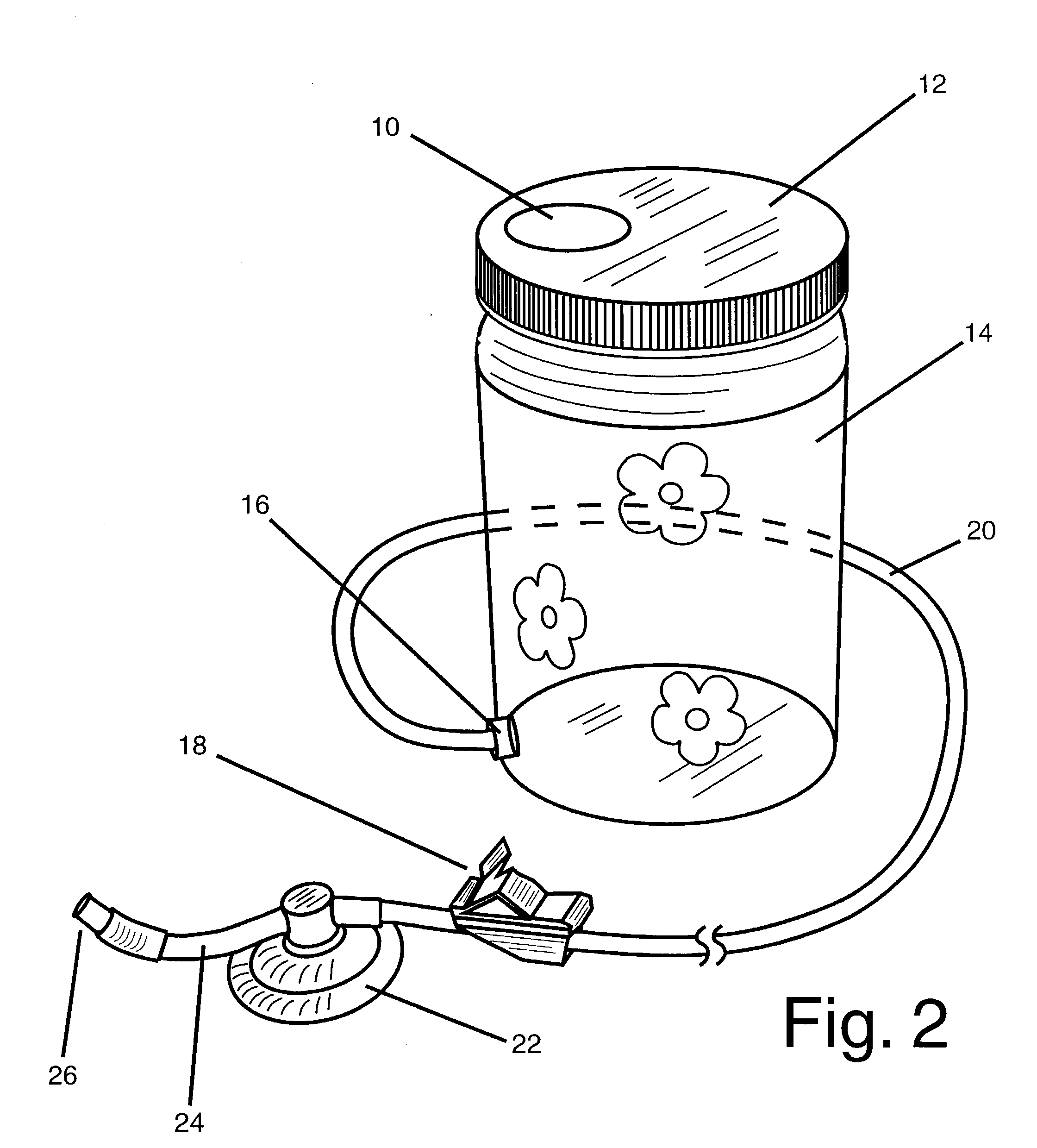 Portable gravity-flow simple bidet attachment