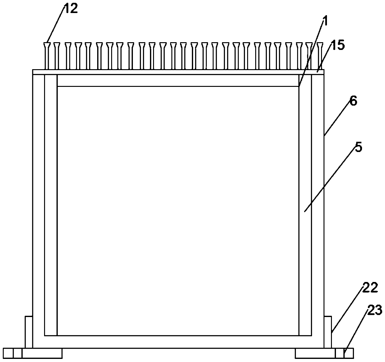 An electromechanical heat insulation and fire protection device