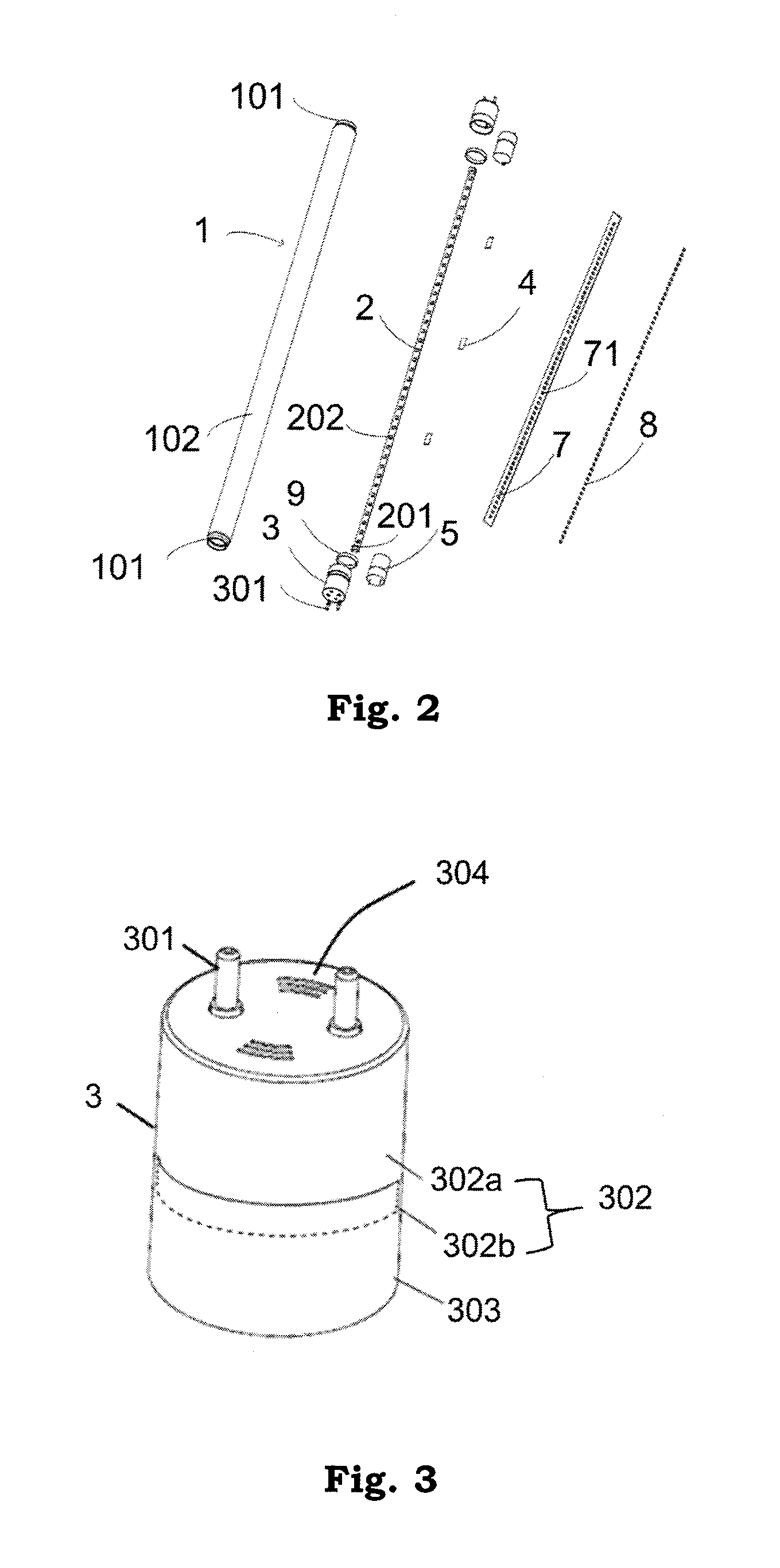 LED tube lamp with overcurrent and/or overvoltage protection capabilities