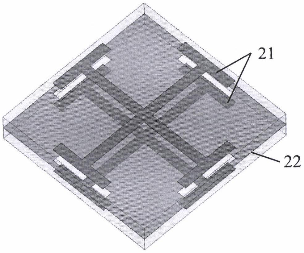 Narrowband bandpass frequency selective surface