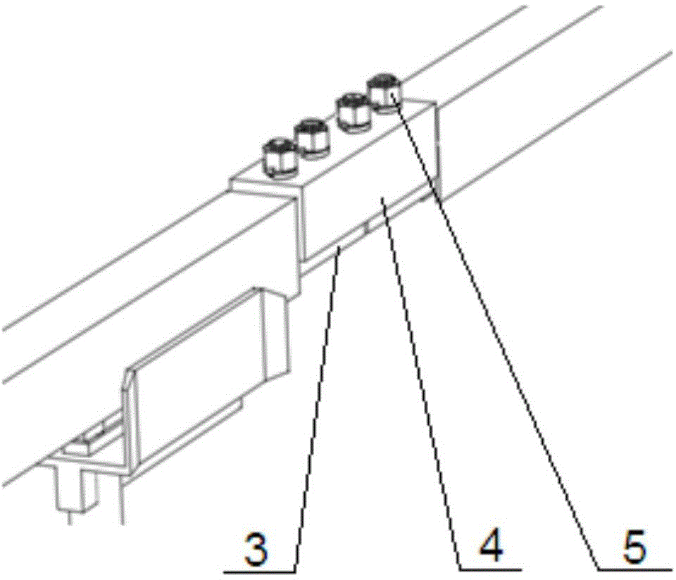 Skid wire connection box