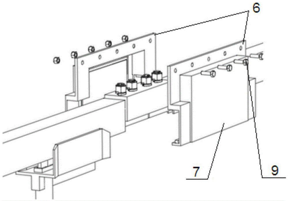 Skid wire connection box