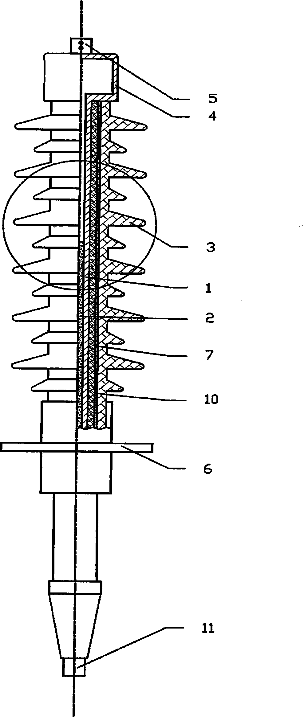 Heat pipe type transformer tube