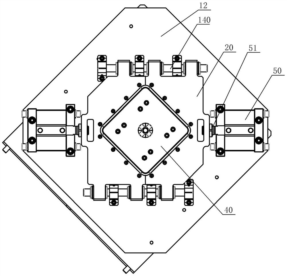 Intelligent pneumatic flanging mechanism