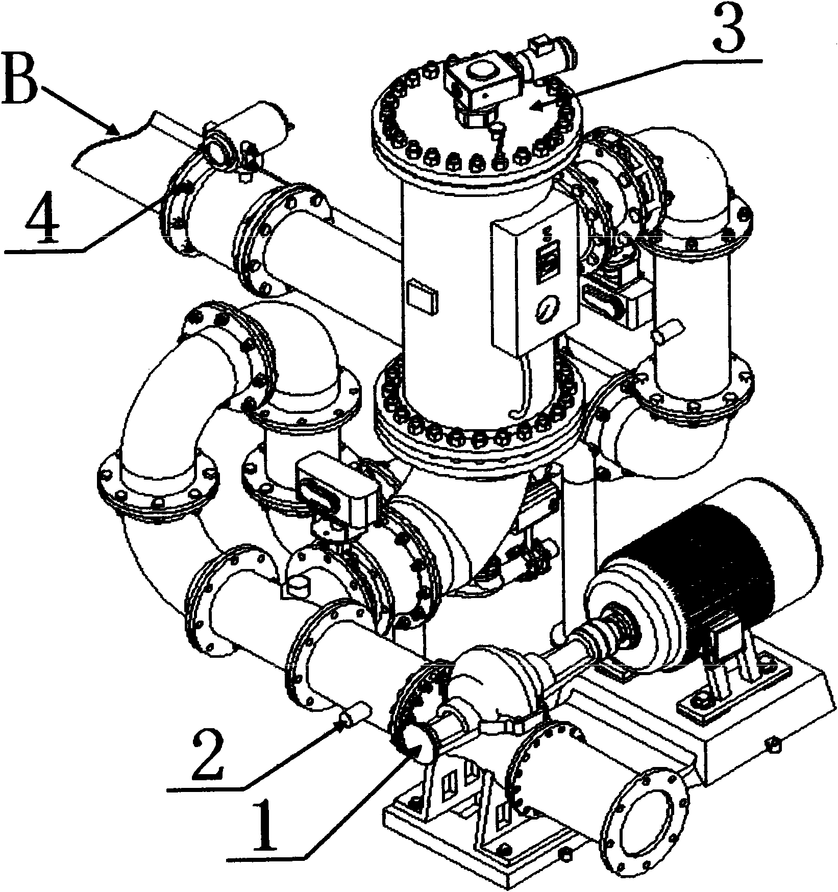 Novel ballast water treatment method and device