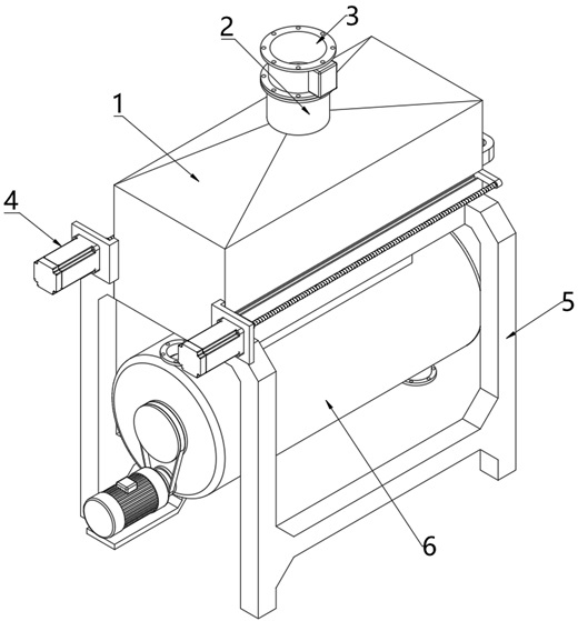 A kind of chemical industry sewage environmental protection treatment device