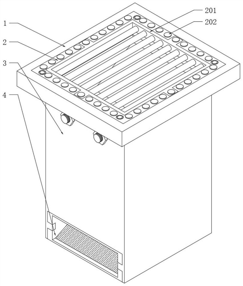 Novel municipal management environment-friendly urban construction drainage device