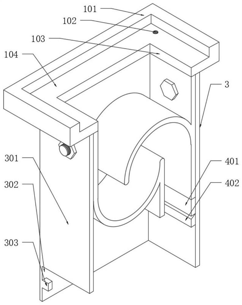 Novel municipal management environment-friendly urban construction drainage device