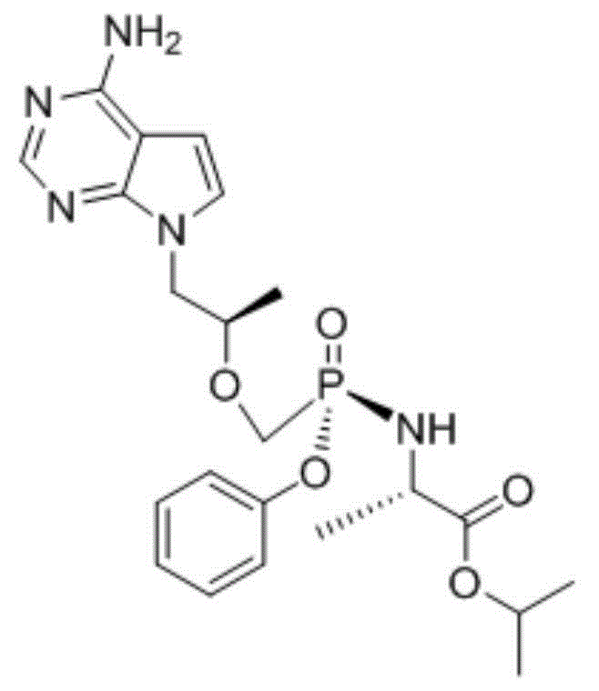 TAF(tenofovir alafenamide fumarate) preparation method