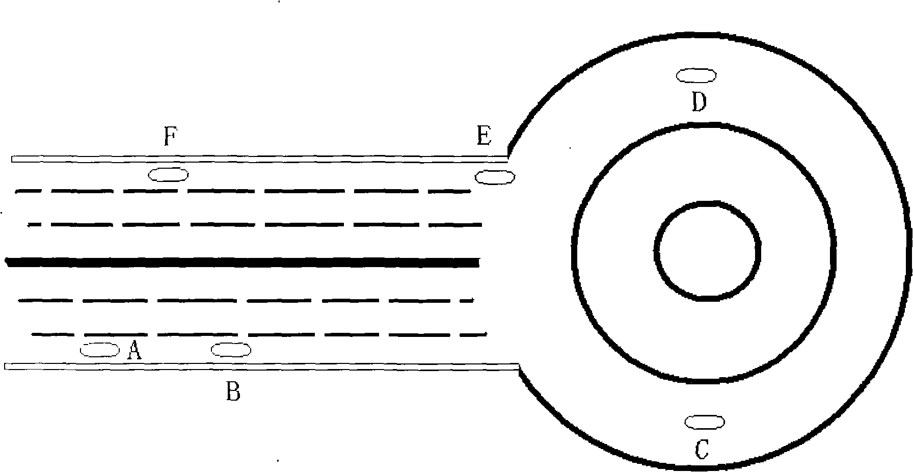 Taxi driving range metering method based on GPS and electronic geographic information