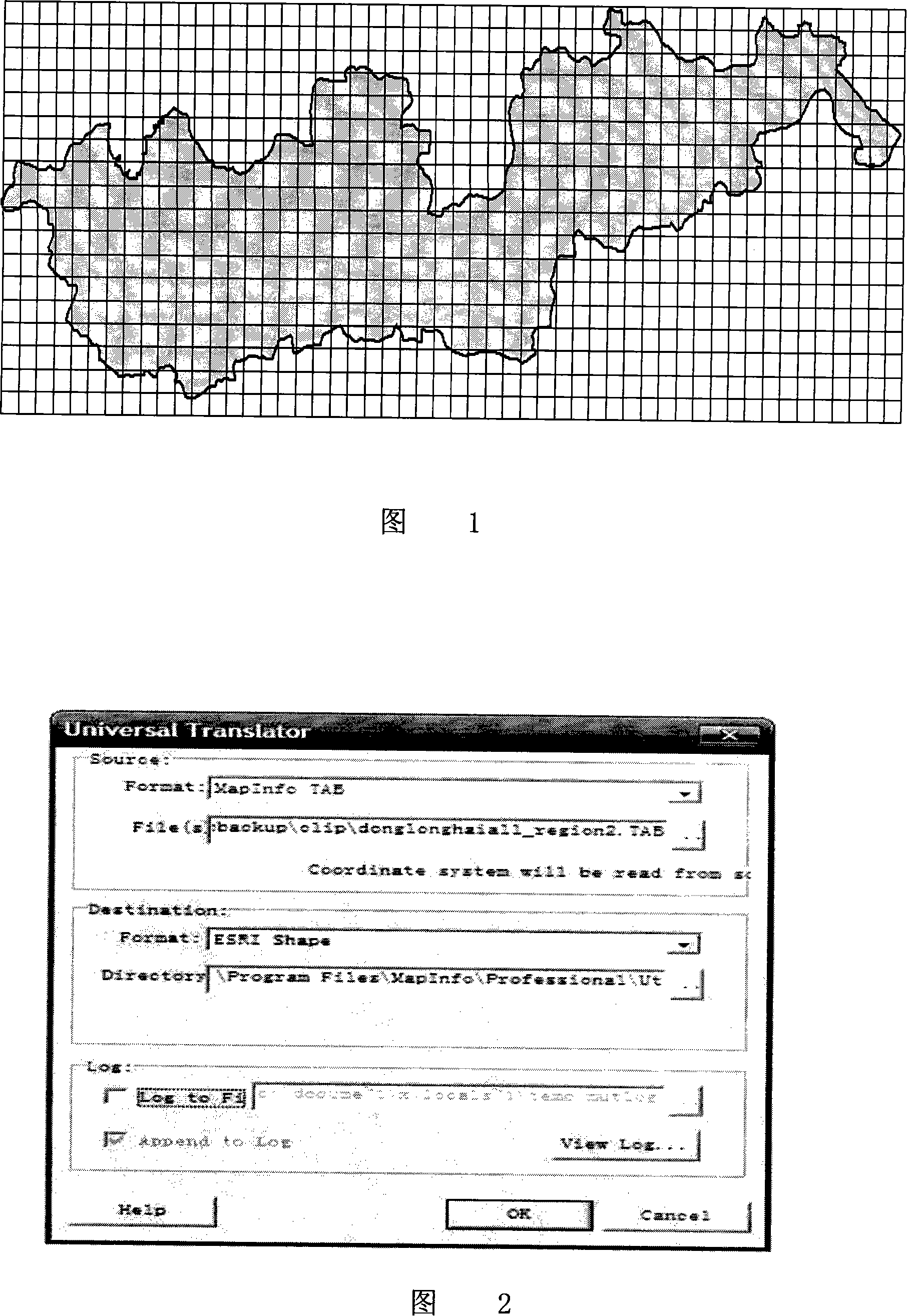 Method for distinguishing ecological function with geographical information systems and remote sensing technique