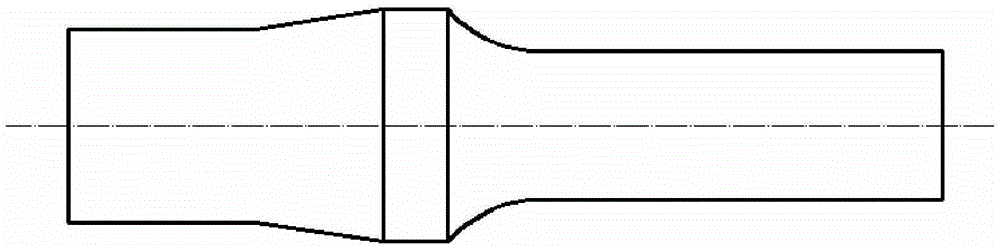 Isothermal forging forming method of titanium alloy complex sheet forged piece