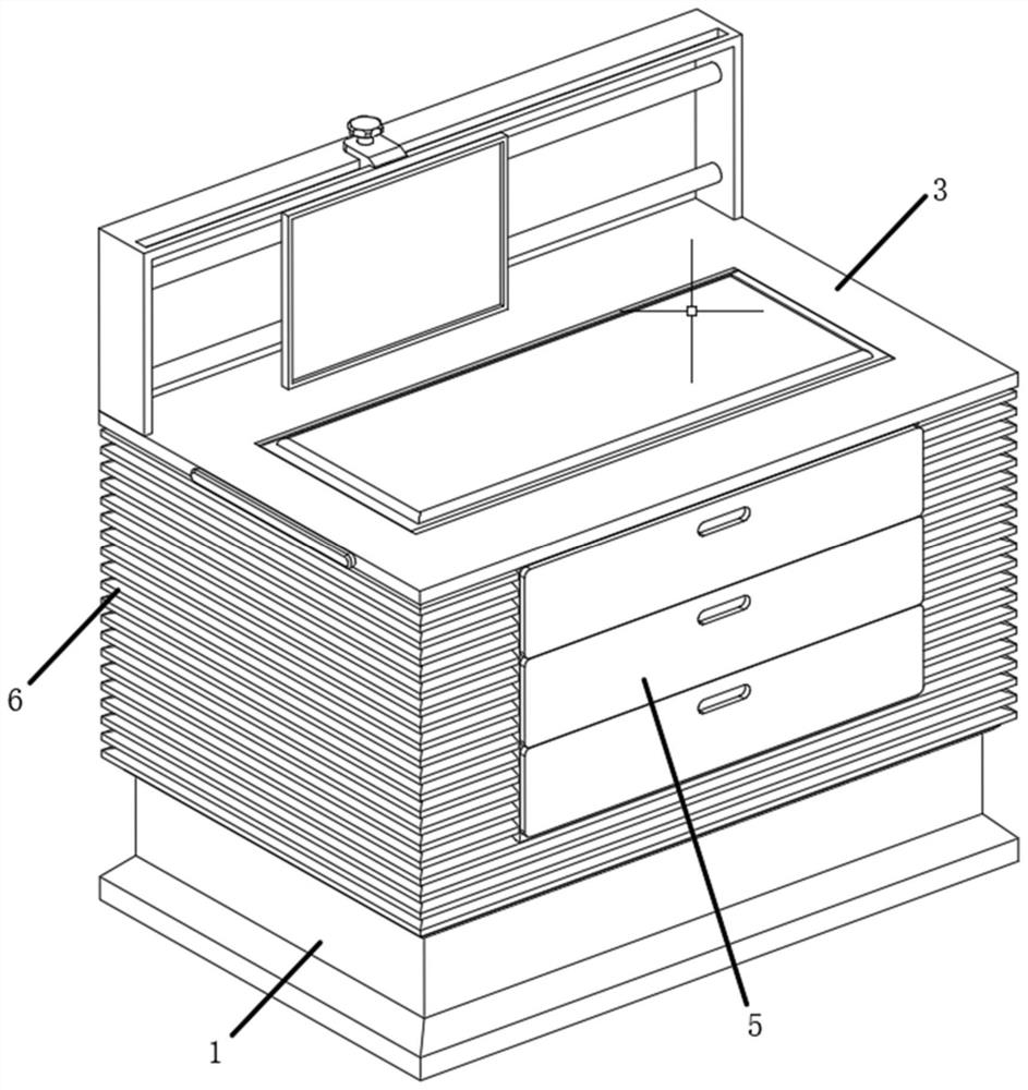 Test bench for electronic information engineering specialty