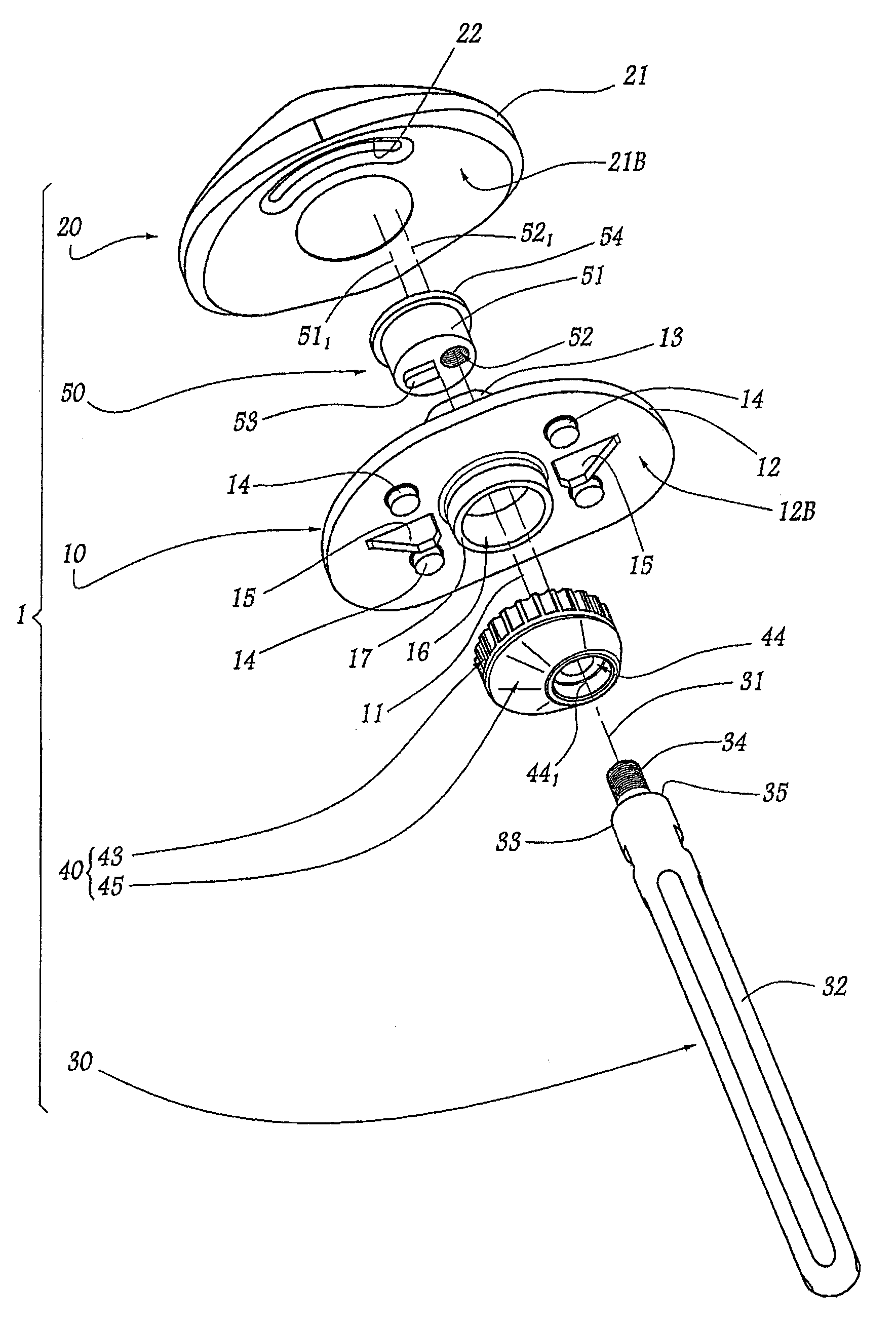 Offset stem tibial implant