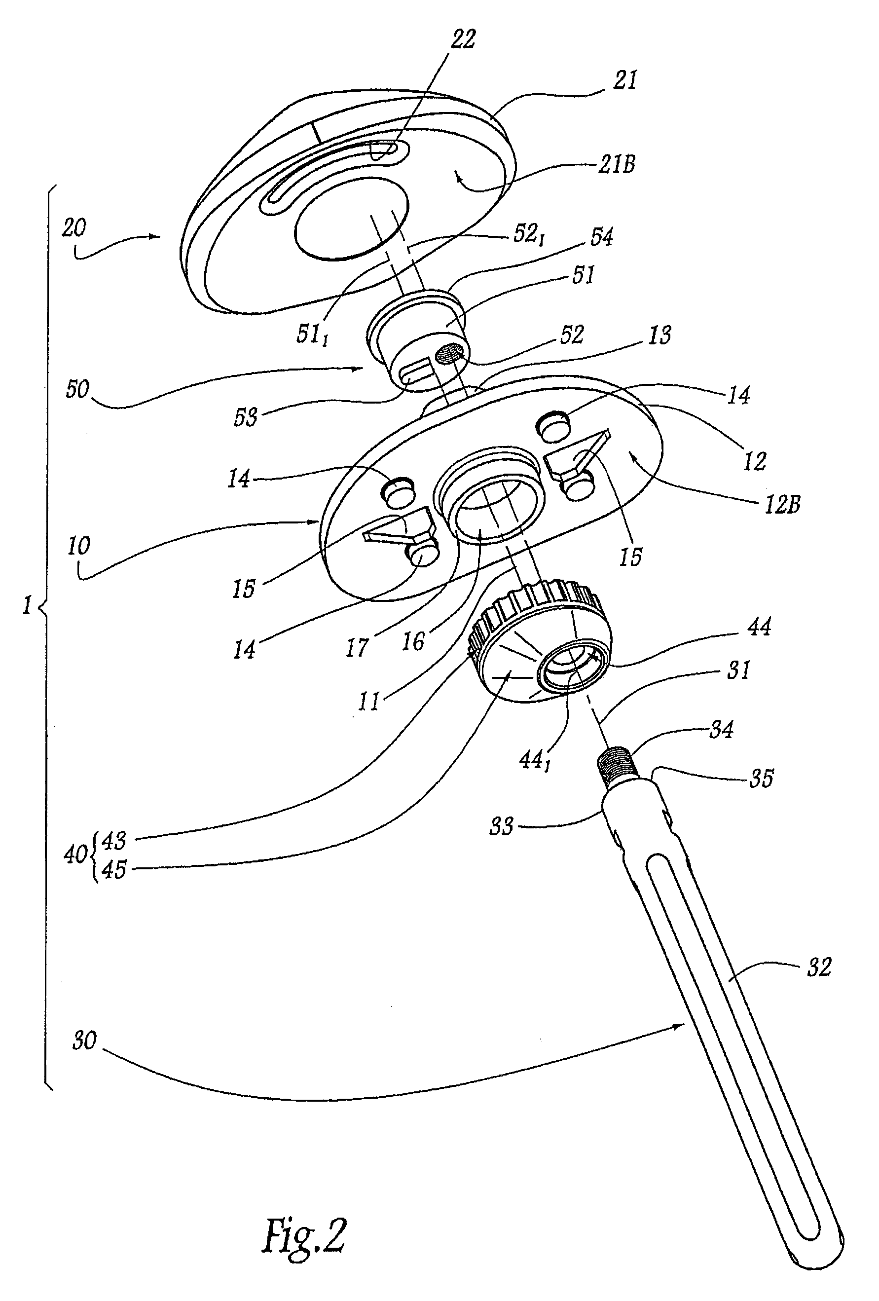 Offset stem tibial implant