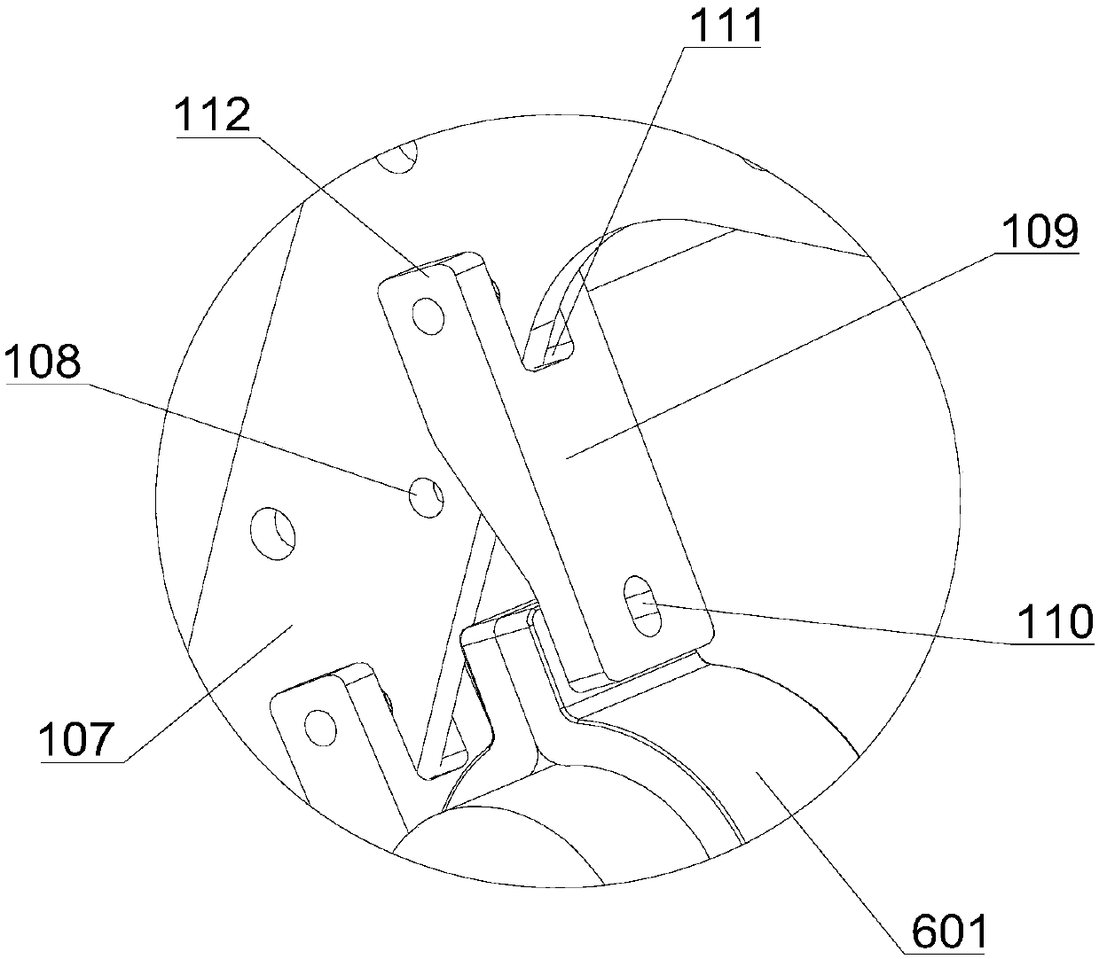 Composite cable comprehensive pipe rack and constitutional unit thereof