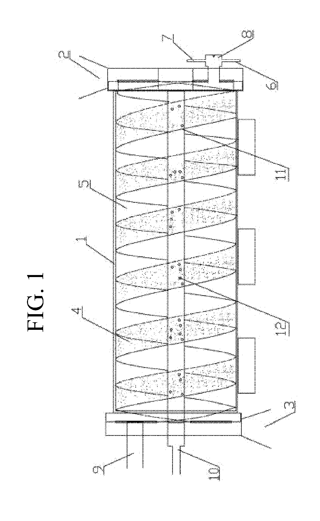 Coal material decomposition apparatus with combined screw-type bins