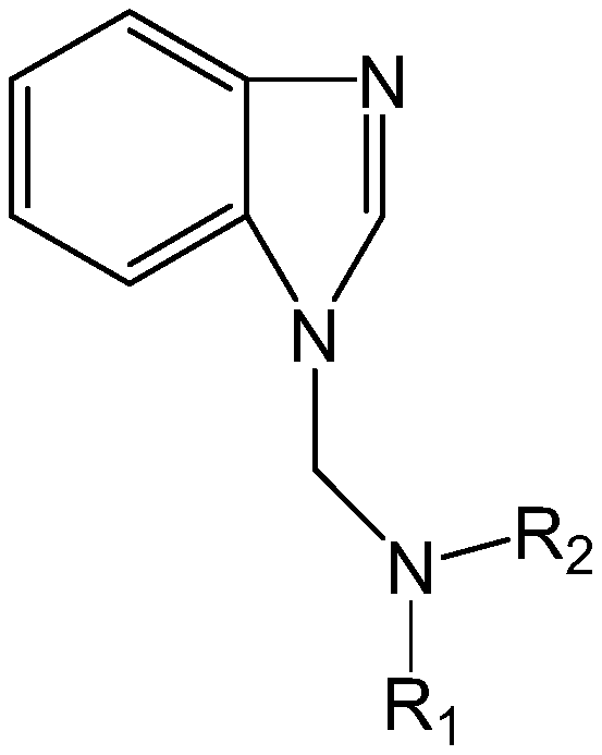 A kind of organic acid system Mannich base acidification corrosion inhibitor and preparation method thereof