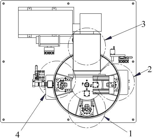 Automatic laser engraving and code reading equipment for oil spraying nozzle