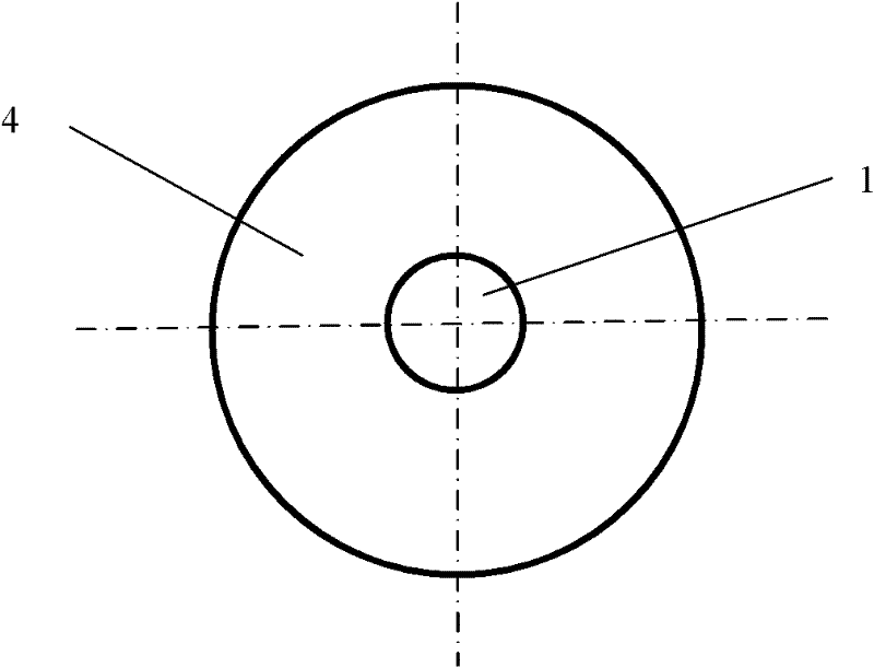 Single mode fiber (SMF) laser with large effective area by changing cladding index distribution