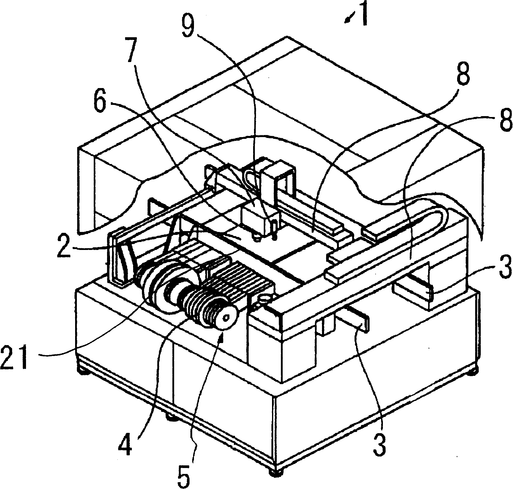 Mounting equipment of electronic parts