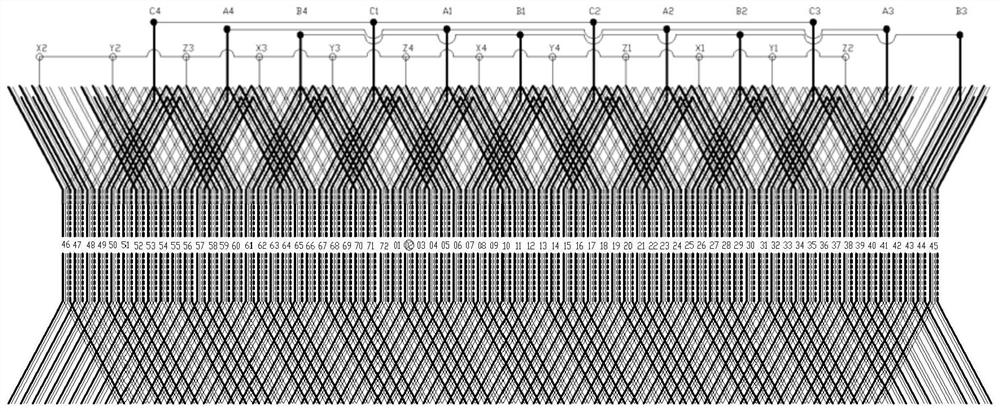 Stator assembly and motor with same