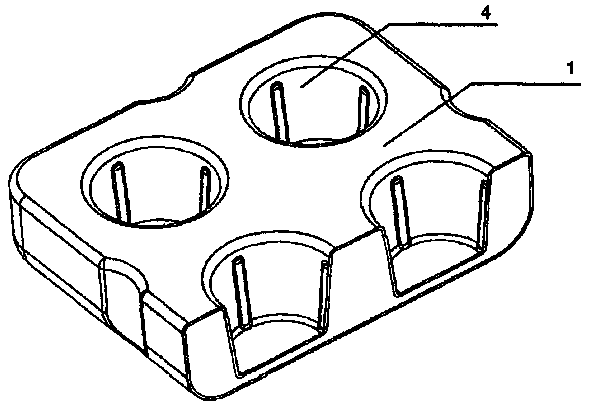 Novel food tray