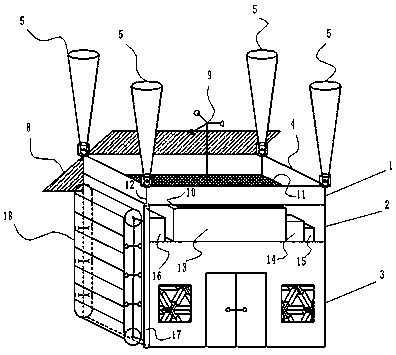 An eco-friendly building utilizing green energy