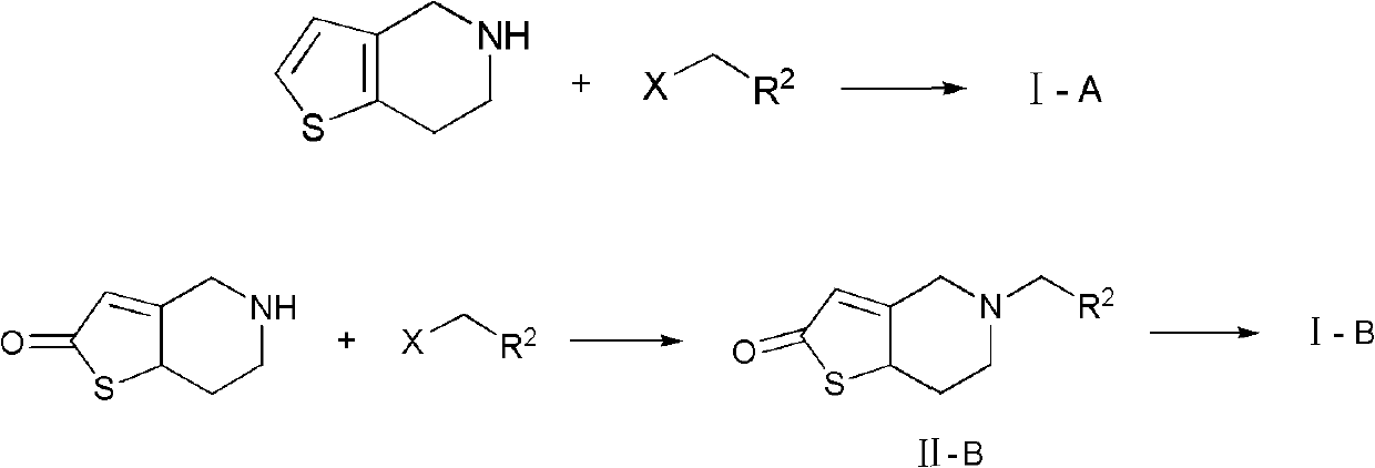 Nitrogen-containing heterocyclic thienopyridine compounds and preparation method and application thereof