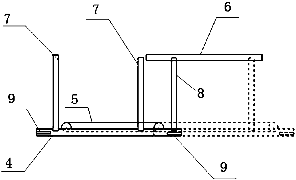 Sliding rail type unmanned aerial vehicle launching device with multiple groups of runners and launching method