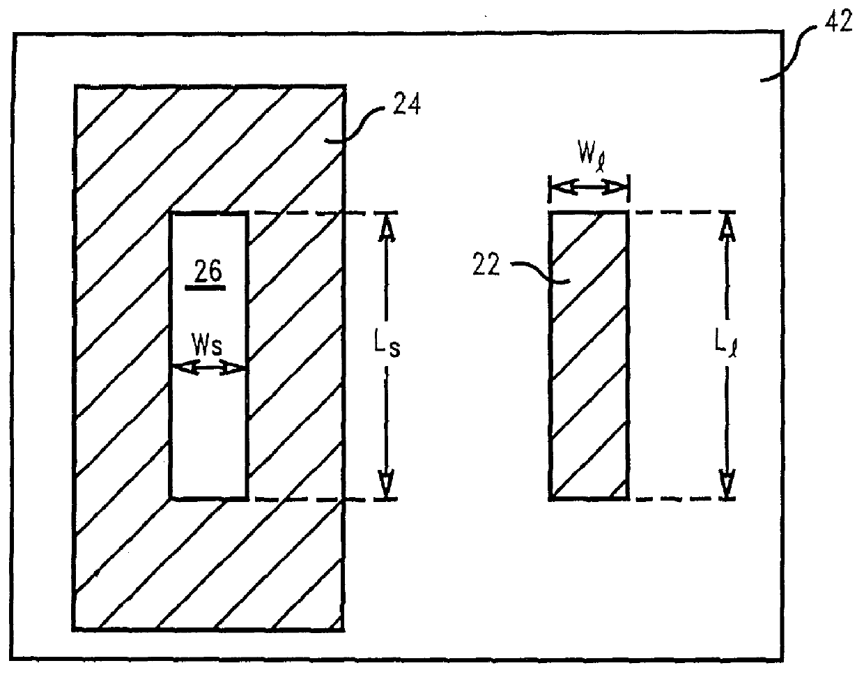 Process for controlling etching parameters