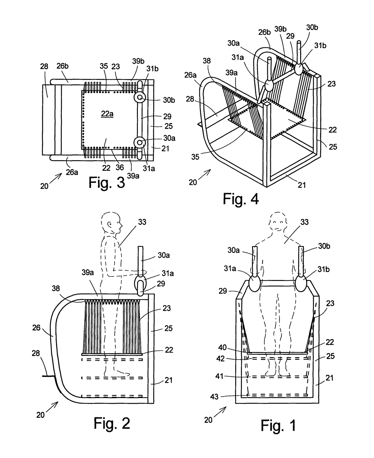 Rebound training device