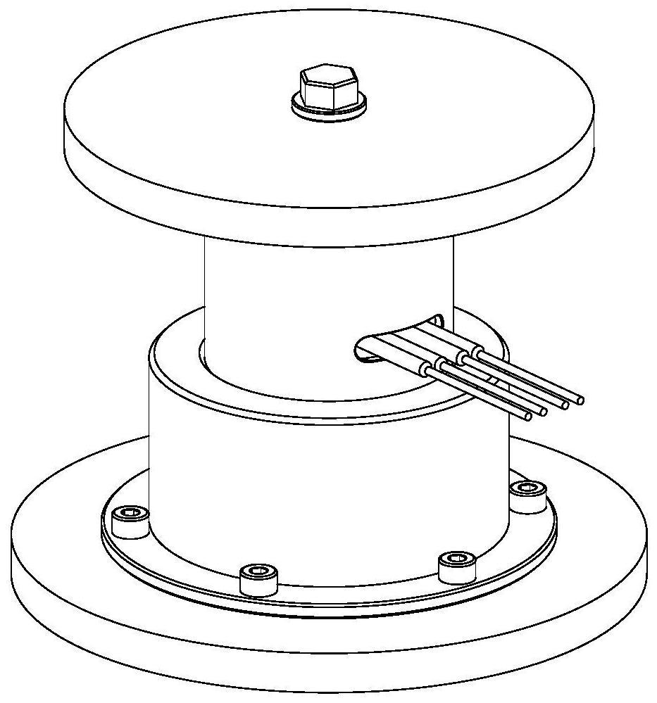 Non-firework fusing type two-way connection and separation device