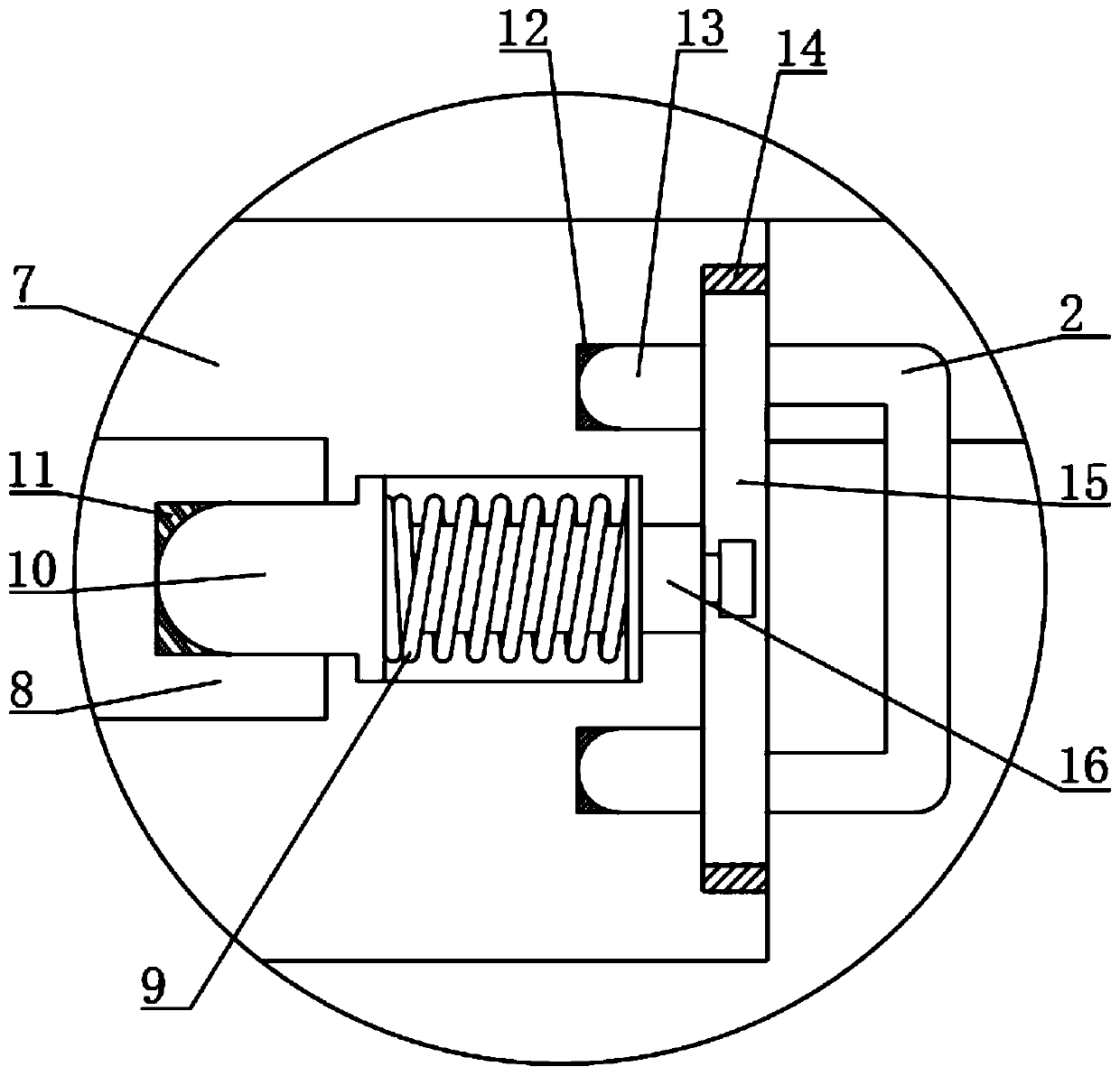 Alarm device for tunnel type computer car washer