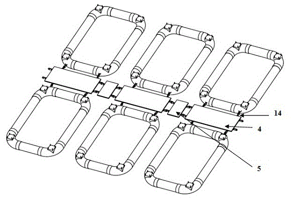 Waterborne floating carrier