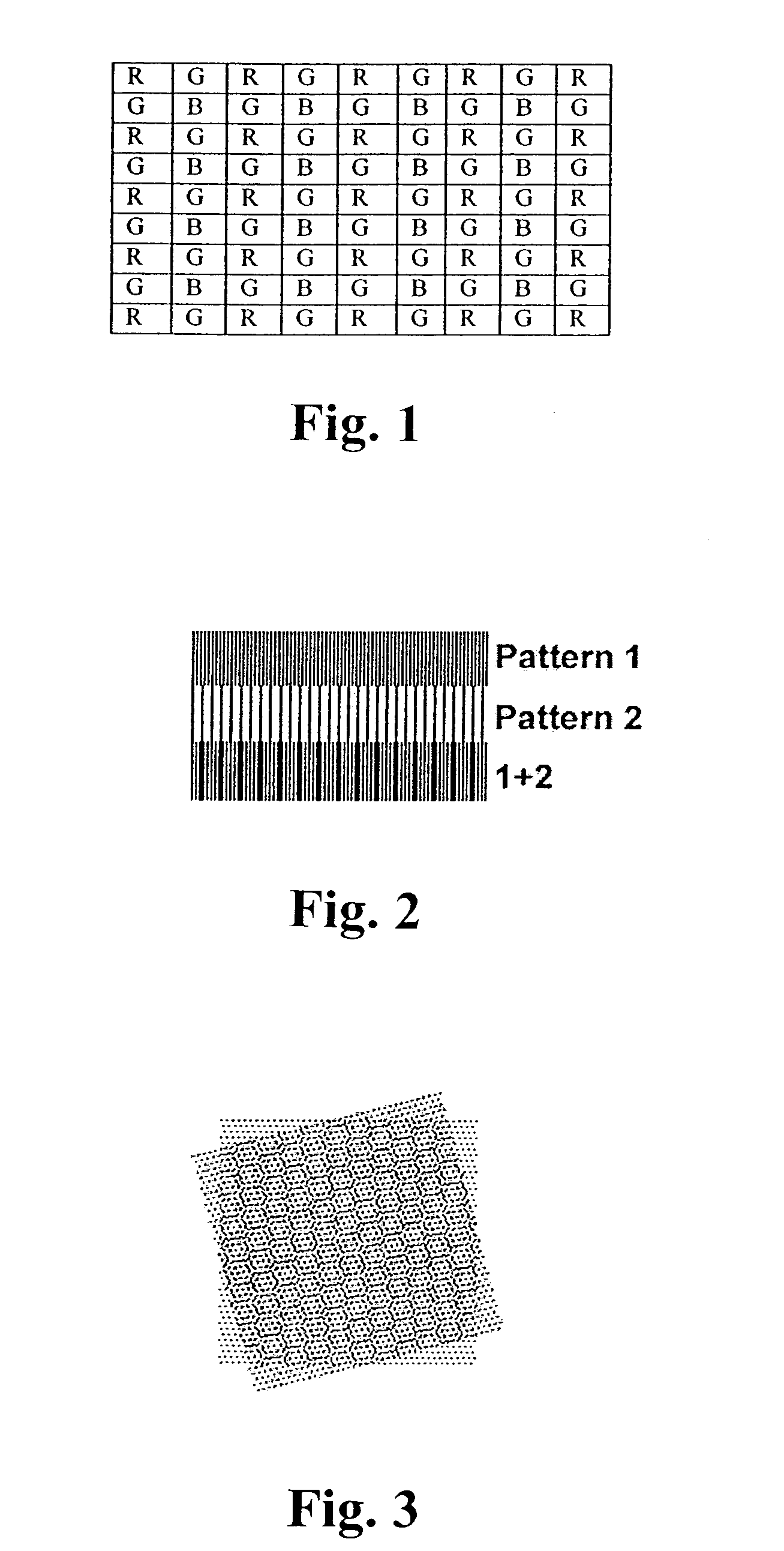 Method and an apparatus for elimination of color Moiré