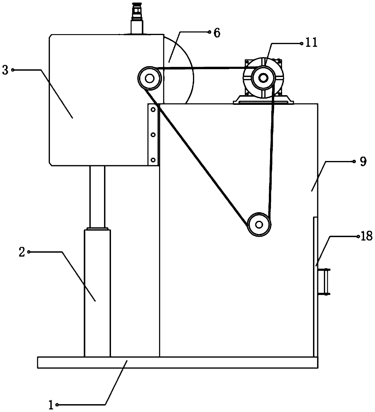 Waste recovery device for automotive interior trim production