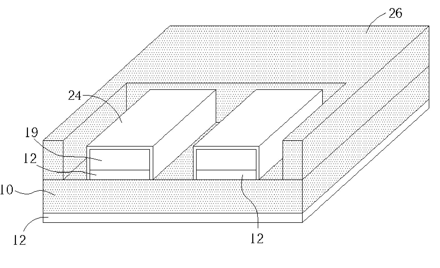 Method for fabricating a packaging substrate