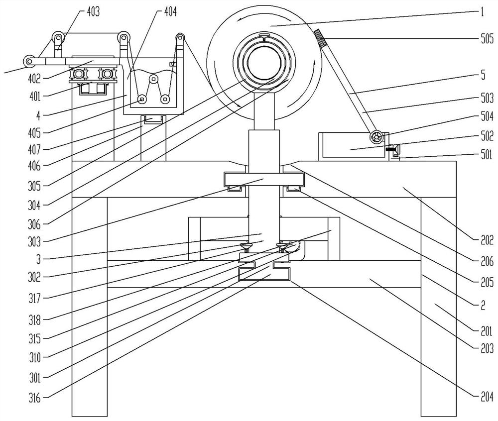 A glass fiber reinforced plastic winding pipe processing equipment