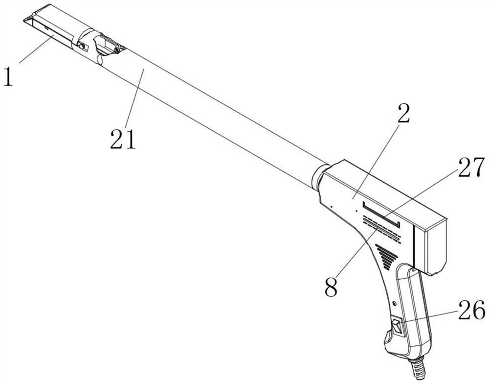 One-time forming linear cutting anastomat