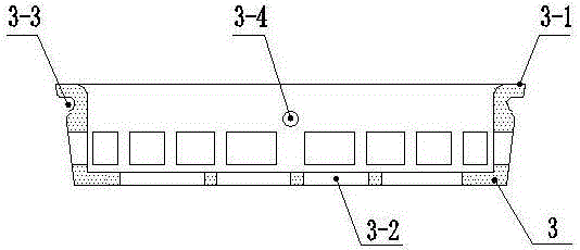 An inspection wellhead with shock-absorbing, noise-reducing, and anti-drop plastic pad nets