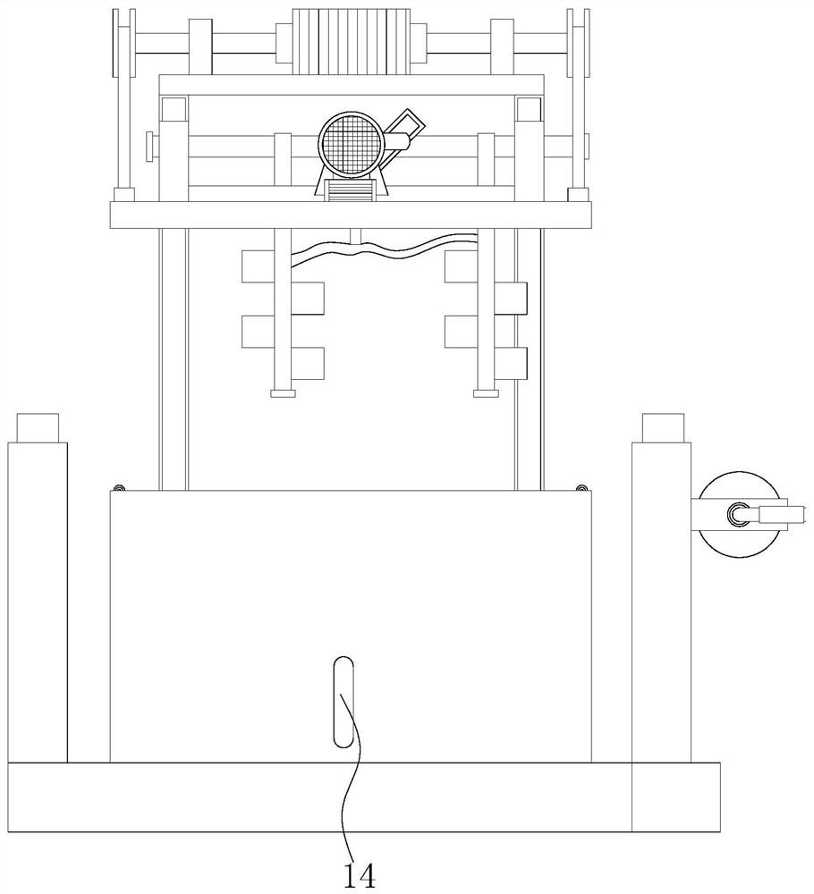 Spray-dyeing operation device for production of cashmere yarns